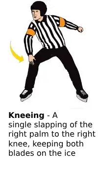 Kneeing Ice Hockey Penalty