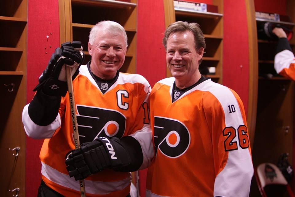 Brian Propp With NHL Player